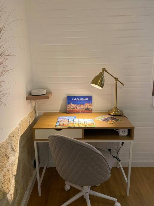 Charmant Appartement - Proche Chateau Cite Carcassonne Esterno foto